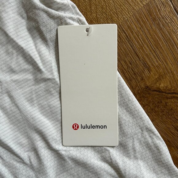 Lululemon Swiftly Tech Short Sleeve Top White Size 10 | Lightweight NWT - Picture 4 of 8